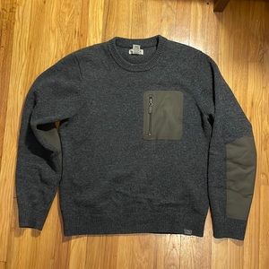 Men’s L.L. Bean Maine Guide Merino Wool Sweater, Medium